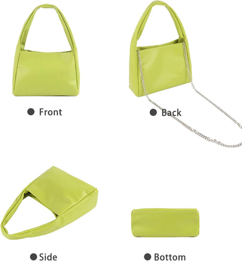 Clutch Tote Handbags with Zipper Closure Crossbody Bags Mini Shoulder Purse Handbag for Women...