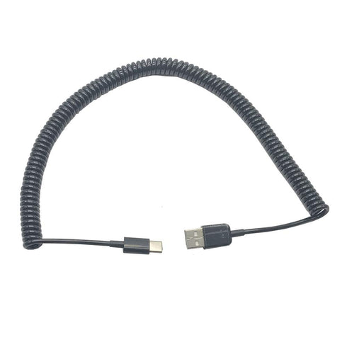 Seadream Coiled USB C Cable,Coiled USB C to USB 2.0 A Male Charger Cable for Car S10,S10+,S9,S9 Plus,S8,S8 Plus,Note 8,Note 9,V20 V30,Google Pixel...