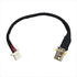 Zahara DC Power Jack with Cable Harness Replacement for Acer Chromebook 14 CB3-431 50.GC2N5.003 CB3-431-C5FM CB3-431-C3WS CB3-431-C5EX CB3-431-C0M...