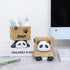 Panda Succulent Pots with Drainage Creative Plants Flower Pot Small Animal Planter 3.15inch Garden Living Room Desk Ornaments Cactus Gifts Gift (S...