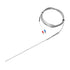 MECCANIXITY K Type Thermocouple Temperature Sensor Probe 2x200mm 6.6ft Wire 0 to 1000°C(32 to 1832°F) Stainless Steel...
