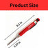 Red Premium EXcraft Metal Mechanical Carpenter Pencil Deep Hole with Built-in Sharpener For Architect Construction Carpentry Making Scribe Tools...