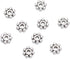 Pandahall 500pcs Tibetan Silver Antique Silver Snowflake Bead Spacers Charms Mini Beading Finding for Jewelry Makings Supplies 4-4.5x1.5mm, Hole: ...