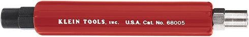 Klein Tools 68005 Wrench, Made in USA, High Impact Can Wrench with 7/16-Inch and 3/8-Inch Hex Sockets for Telecom...