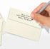 LUXPaper 4Bar A1 Invitation Envelopes | Peel & Press | 3 5/8" x 5 1/8" | Natural Linen | 80lb. Text | 50 Qty...