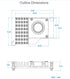 Active Cooler for Raspberry Pi 5, Combines a Temperature-Controlled Blower Cooling Fan and an Alumium Heatsink and Thermal Pad to Accelerate Heat ...