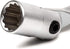 URREA 12-Point Flex Head Socket Wrench - 14mm Flexible Head Combination Wrench with Ratchet Box End & Fixed Open End - 1270-14M...