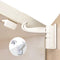 Invisible Design 5 Pack Kitchen Cabinet Locks - Child Safety Baby Cabinet Locks - No Drilling Screws for Latches and Drawers, 3M Adhesives (LJ-ZXS...