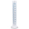 1000ml Plastic Graduated Cylinder, Printed and Molded Graduations, Single Metric Scale, Polypropylene, Karter Scientific 237O2 (Single)...