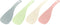 uxcell 4pcs Plastic Rice Paddle Non-Stick Rice Spoon Stand-up Rice Spatula Kitchen Utensils for Home Restaurant Hotel, Beige/Green/Blue/Pink...