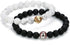 COLORFUL BLING Baseball Power Bracelet Silver Plated Fashion Baseball Sports Charm Beads Fit Pandora Black and Grey All in Faith Jewelry for Men W...