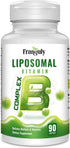 Active B Complex Liposomal B Vitamins with Choline Inositol, 90 Softgels High Potency B1, B2, B3, B5, B6, Biotin, Folate, Methylated B12- Immune, ...