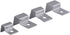 Pack of 4 Stainless Steel Aquarium Fish Tank Glass Cover Clip Support Holder for Protecting(12mm)...