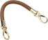 Nicerity PU Leather Braided Purse Strap 11.8inch Replacement Handle Short Handbag Strap Top Handle with Golden Hardware for DIY Handbag Purse Maki...