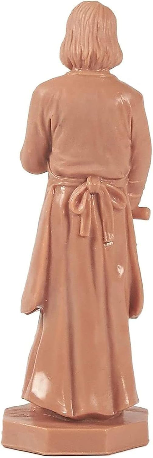 Juvale St. Joseph Statue, Patron Saint Workers Statue, Christian Gifts (3.5 Inches)...