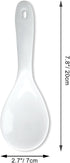 Vonty 2pcs ABS Non Stick Rice Paddle Spoon 7.8 Inch, White A...
