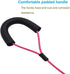 5 ft Dog Tie Out Cable Leash with Coated Steel Cable and Soft Padded Handle Dog Leashes for Medium Dog (Pink)...