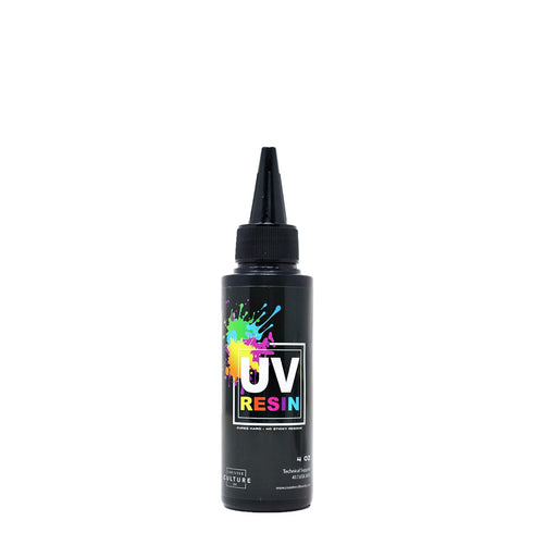 Counter Culture DIY Clear UV Resin, 4 oz, Quick Art Supplies for Coating & Casting, Great for Jewelry, Keychains - Epoxy Glue Cures Hard, No Stick...