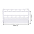uxcell Acrylic Test Tube Holder Lab Stand Rack 6 Wells for 100ml Centrifuge Tubes Laboratory Clear...