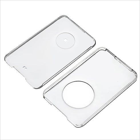 Clear Hard Snap-on Case Cover for Apple iPod Classic 6th 7th 80GB, 120GB Thin 160GB Released on 2009 + Screen Protector(10.5mm Thickness Thin Vers...