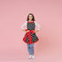 Violet Mist Vintage Apron for Women with Pockets - Cute Polka Dot Retro Stylish Apron, Red...