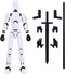 MerryXD Titan 13 Action Figure, Lucky 13 Action Figure T13 Action Figure 3D Printed Multi-Jointed Movable, Nova 13 Action Figure Dummy 13 Action F...