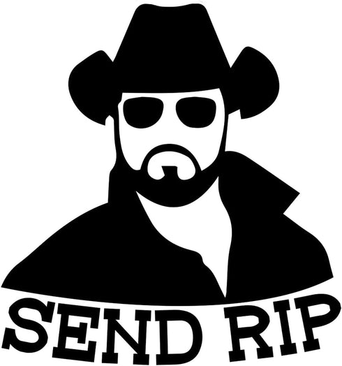 Send Rip Decal Vinyl Sticker Auto Car Truck Wall Laptop | Black | 5.5" x 5.5"...