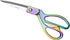 Rainbow Sewing Scissors Holographic Metallic Craft Tailor Scissors 9 Inch Heavy Duty Steel Professional Fabric Shears for Costume Designer Dressma...