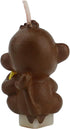TIHOOD Creative Little Monkey Cartoon Birthday Candle, Smokeless Cake Candle and Party Supplies, Hand-Made Cake Topper Decoration, Great Gift...