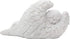 Sleeping Baby Angel Statue Cherub in Wings Feathers Statue Figurine Indoor Outdoor Guardian Home Garden Angel Sculpture Statuette Shelf Sitter Ang...