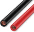 4 AWG 4 Gauge Battery Cables Red + Black Pure Copper Power Inverter Wire Set with 3/8 in Lugs for Solar, RV, Car, Boat, Automotive, Marine, Motorc...