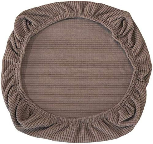 Yikko Dining Room Chair Cover, Elastic Stretch Chair Slipcovers Super Fit Anti-dust Desk Seat Cover Spandex Removable Washable Kitchen Chair Prote...