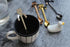 4Ppcs Stainless Steel Cute Mini Cat Spoon for Tea, Coffee, Dessert, Sugar, Ice Cream...
