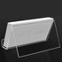 2PCS Clear Acrylic Business Card Holder Cards Stand Case for Desk Display Vertical Business Card Stand Desktop Business Card Organizer...
