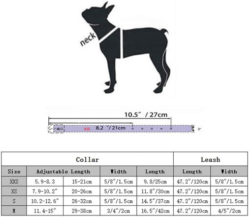 Weimostar Small Dog Collar Rhinestone Bling Sparkly Crystal Adjustable Diamond Glitter Jewel Female Girl Cat Collars for XXS XX-Small Puppy Pet Ki...