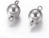 Beadthoven 20Sets 304 Stainless Steel Magnetic Clasps Round Magnet Clasp Jewelry Making Accessory or Bracelet Necklace Jewelring Making Connector ...
