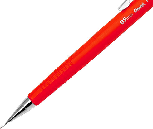 Pentel P205-F Pencil, Red Barrel...