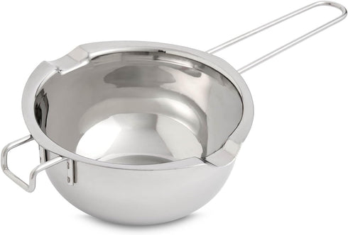 Mrs. Anderson’s Baking Chocolate Melting Pot with Pour Spouts, Heavyweight Stainless Steel, 2.5-Cup Capacity...