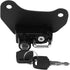 Qiilu Motorcycle Helmet Lock, Key Lock, Black, Compact...