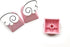 Personalized Cute Pink Keycaps,Love Heart and Wings Keycaps,Compatible with Cherry MX Switches Mechanical Keyboard (3 Keys OEM R4 Profile)...