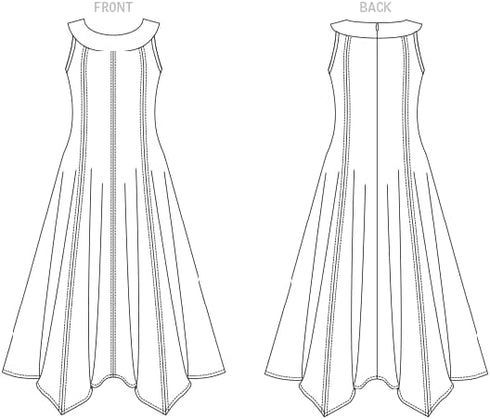 Vogue Misses' Petite Fitted Dress Sewing Pattern Kit, Design Code V1878, Sizes 6-8-10-12-14...
