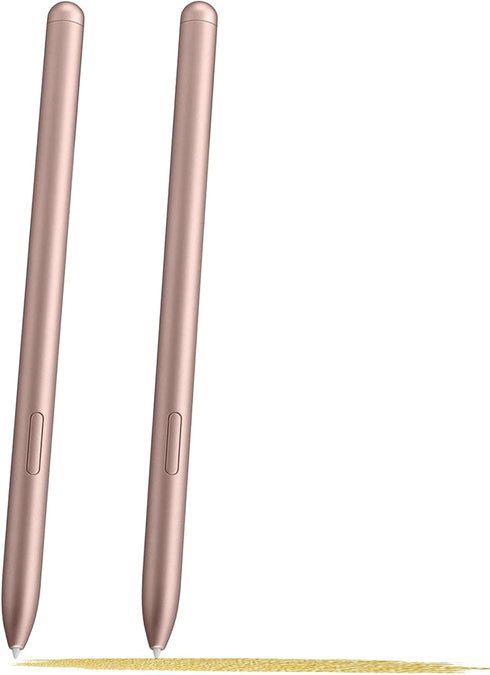 2 Pack Galaxy Tab S7 S Pen Replacement for Samsung Galaxy Tab S7 Ultra/S7/S7 Plus Stylus Pen,4096 Pressure Sensor,NoBluetooth(Gold)...