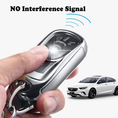 Key Fob Cover,Compatiable With Buick Enclave Lacrosse Verano Encore Regal Envision Cascada GL8 Smart Keyless Entry Key Fob Soft TPU Case Protector...