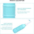 Travel Bidet Bottle, Portable Bidet Sprayer Hand held Bidet 500ml for Personal Hygiene Care,Extra Long Pointed Nozzle Spray for Women, Baby and El...