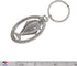 Halibut Keychain, Pewter, S061KC, 2”, 100% Handmade in the USA, Fish Keychain, Saltwater Key Chain, Pacific Halibut Key Ring, Key Fob, Fishing Gif...