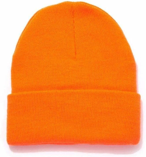 Hot Shot Men’s Thinsulate Acrylic Cuff Knit Hat – Blaze Orange Outdoor Hunting Camouflage...