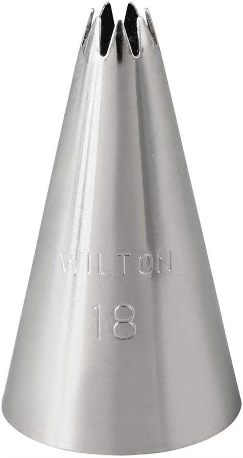Wilton Decorating Piping Tip, No 18 - Star...
