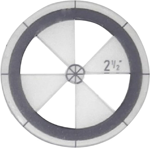 Circle Quilting Template CHENJIN 5PCS Circle Ruler Quilting Template Set for Quilting Circle Rulers Quilt Arc Circle Cutter Ruler, 5 Size...