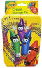 The Tin Box Crayola Tin Crayon Storage with Hinge (Empty) - Holds 64 Crayons, (187937-12)...
