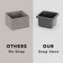 Interlocking Drawer Organizer Bins, Durable Plastic, Various Sizes for Custom Layout Design, Great for Desk Drawer, Tool Box or Garage Organizatio...